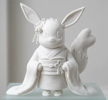 Letrero o emblema decorativo: Evee Kimono Japan — vista de referencia 3