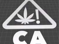 Logo cannabis "Cali Weed" — photo 3