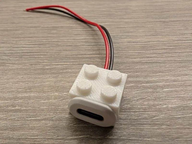 Building Brick 2x2 USB-C