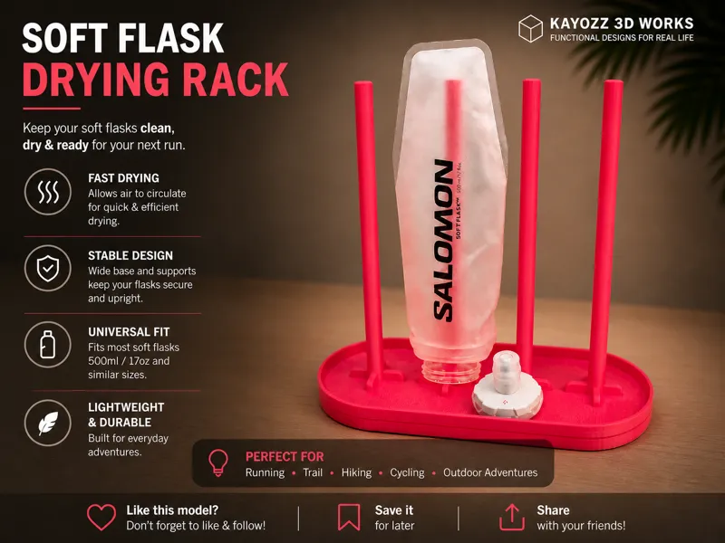 Soft Flask Drying Stand