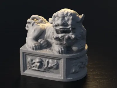 Asian Guardian Lion 02