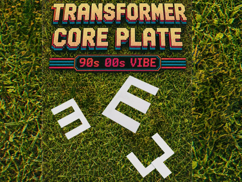 Transformer E-Core Plate — A Childhood Memory