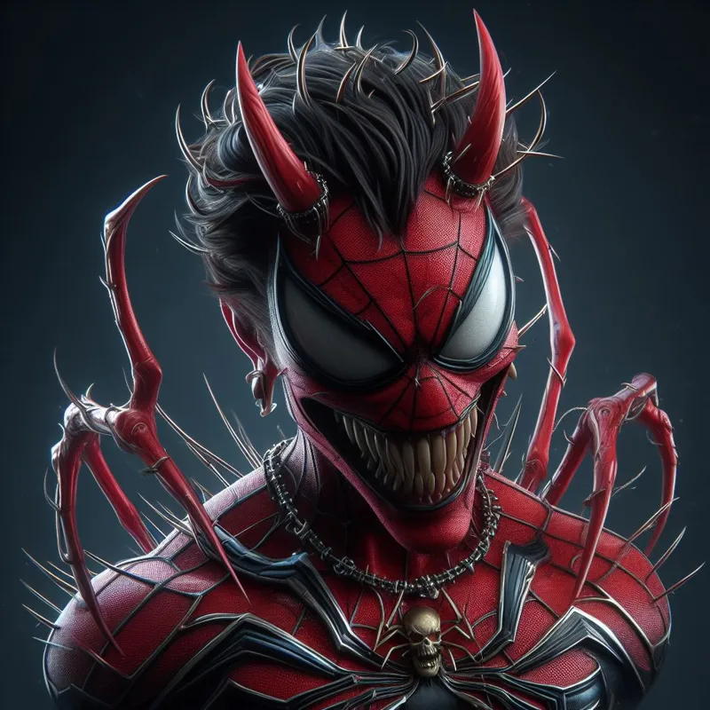 Spiderman hueforge