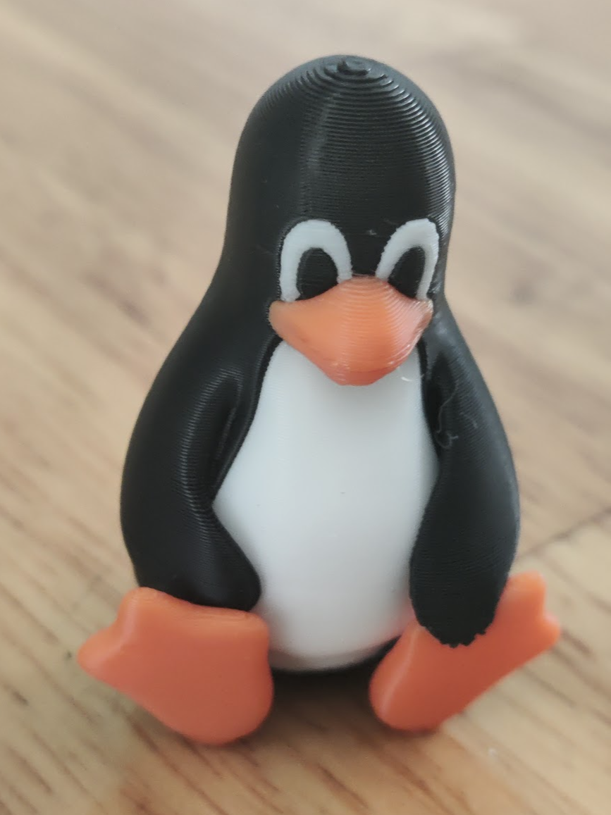 3Dプリント Linux Tux スーパーキーキャップ ロープロファイル - 無料