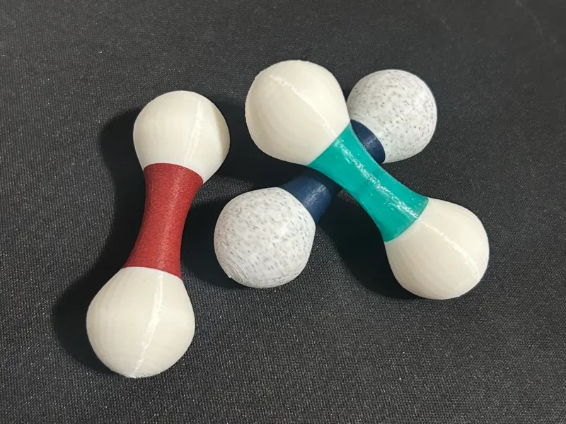 Knucklebone skill toy