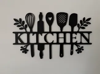 Wanddeko "Kitchen"