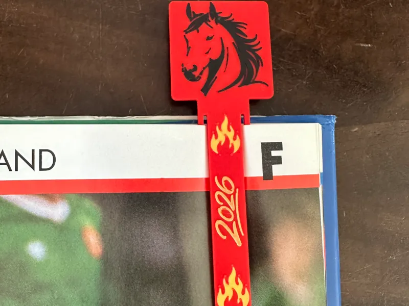 Lesezeichen Pferd
