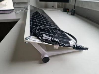 Window Solar Mount for 25 cm wide solar modules