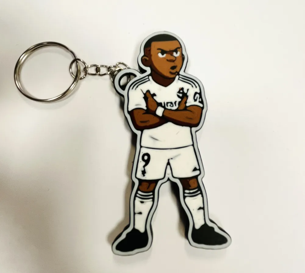 Kylian Mbappé KEYCHAIN by GAF 3D MakerWorld: Download Free 3D Models