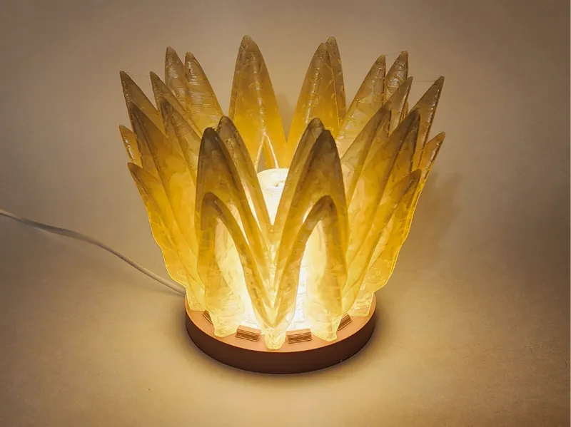 Coral Leaf LED Lamp