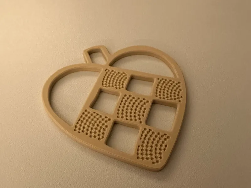 Heart shaped coaster