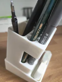 Porte-crayons incliné Gridfinity 2x2 — photo 3