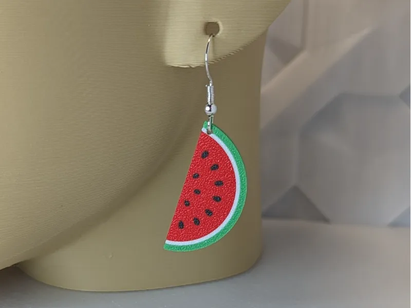 Cute Watermelon Earring (2 of 2)