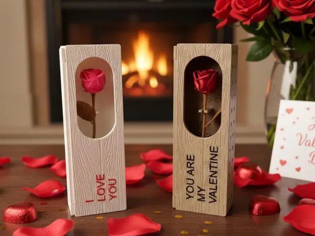 Valentine Rose Box