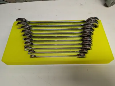 GearWrench Metric Ratchet Wrench Storage Caddy