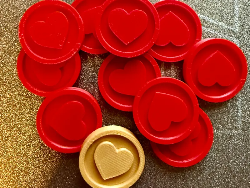Valentine's Day coin 