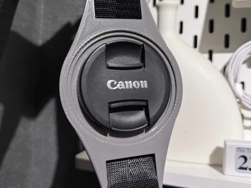 Lens Cap Strap Holder (Remixable - Up to 3 Sizes)