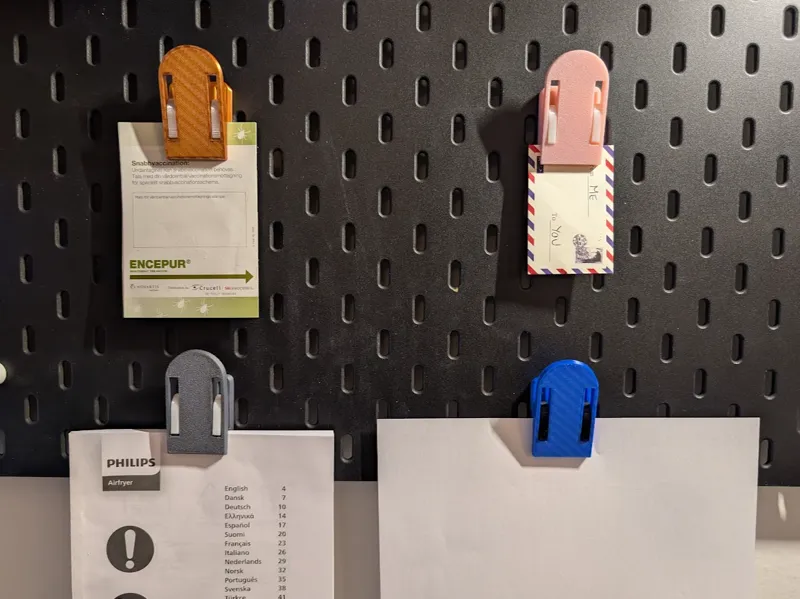 IKEA skadis clothes peg