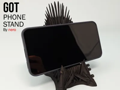 Iron Phone Throne - GOT Phone Stand