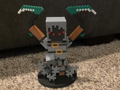Annika from Minecraft Dungeons