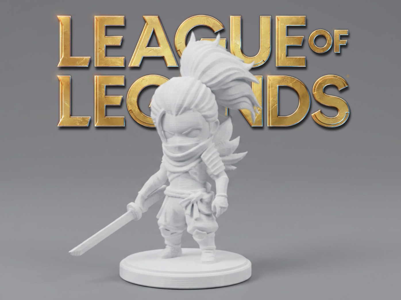 Yasuo – League of Legends Chibi Mini Figurine