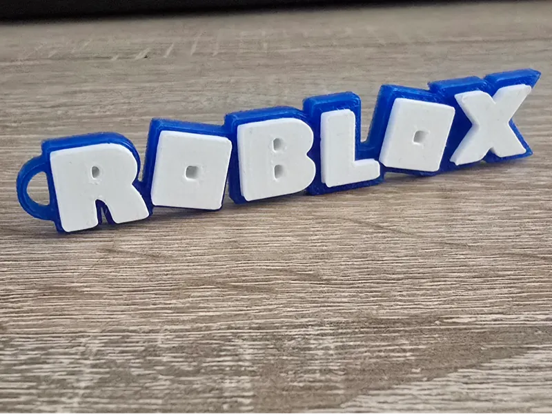 Roblox Keychain | Fast Print | No Supports