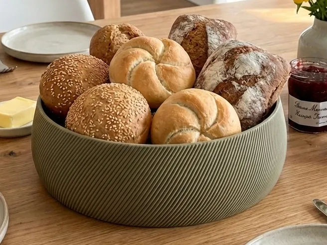 Brotkorb / Dekokorb Linea Spriale 