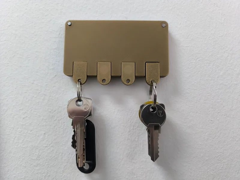 Under Engineered magnetic key hanger