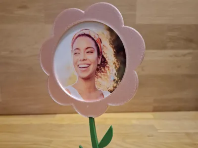 Flower Picture Frame Double-sided