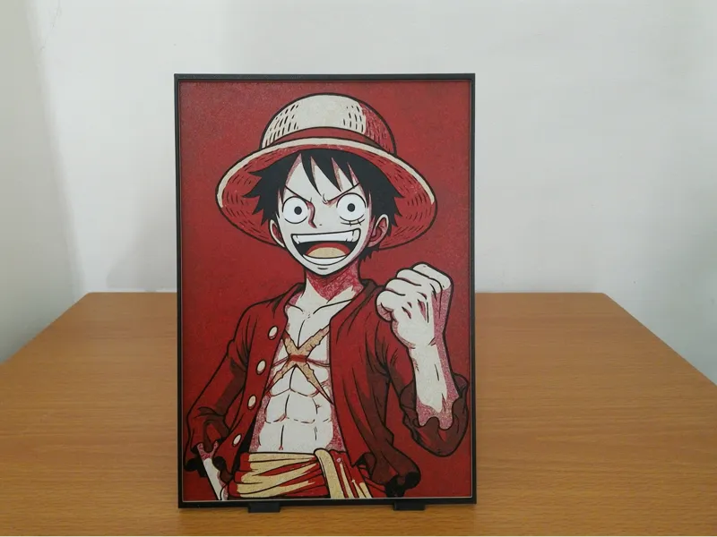 Luffy 4 color (One Piece)