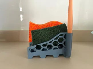 Sponge Holder (Can hold 2 sponges & 1 small brush)