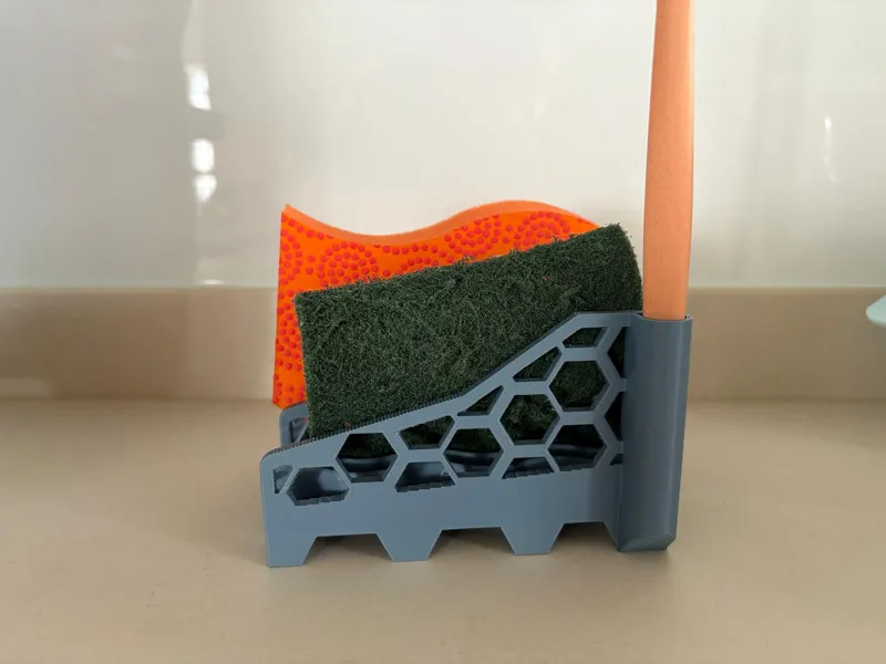 Sponge Holder (Can hold 2 sponges & 1 small brush)