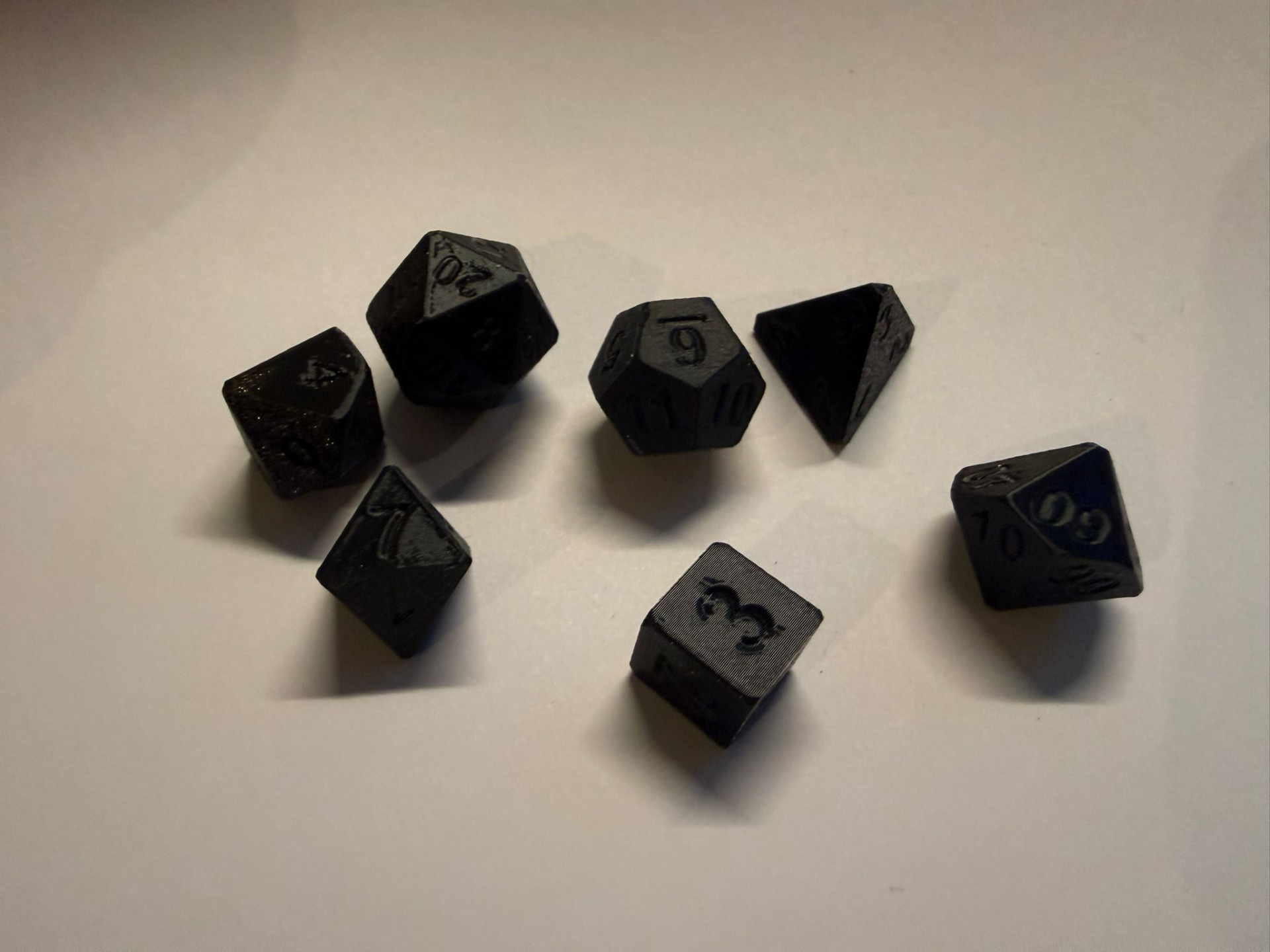 D&D dice set