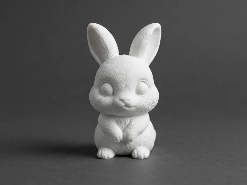Cute Chibi Kawaii Bunny Figurine