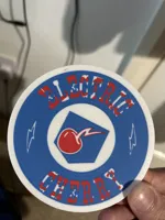 electric cherry Perk-A-Cola Coaster