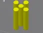 Simple Cylinder for Case Hindges