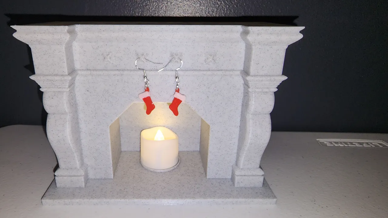 Christmas Stocking Earrings & Ornaments view 4