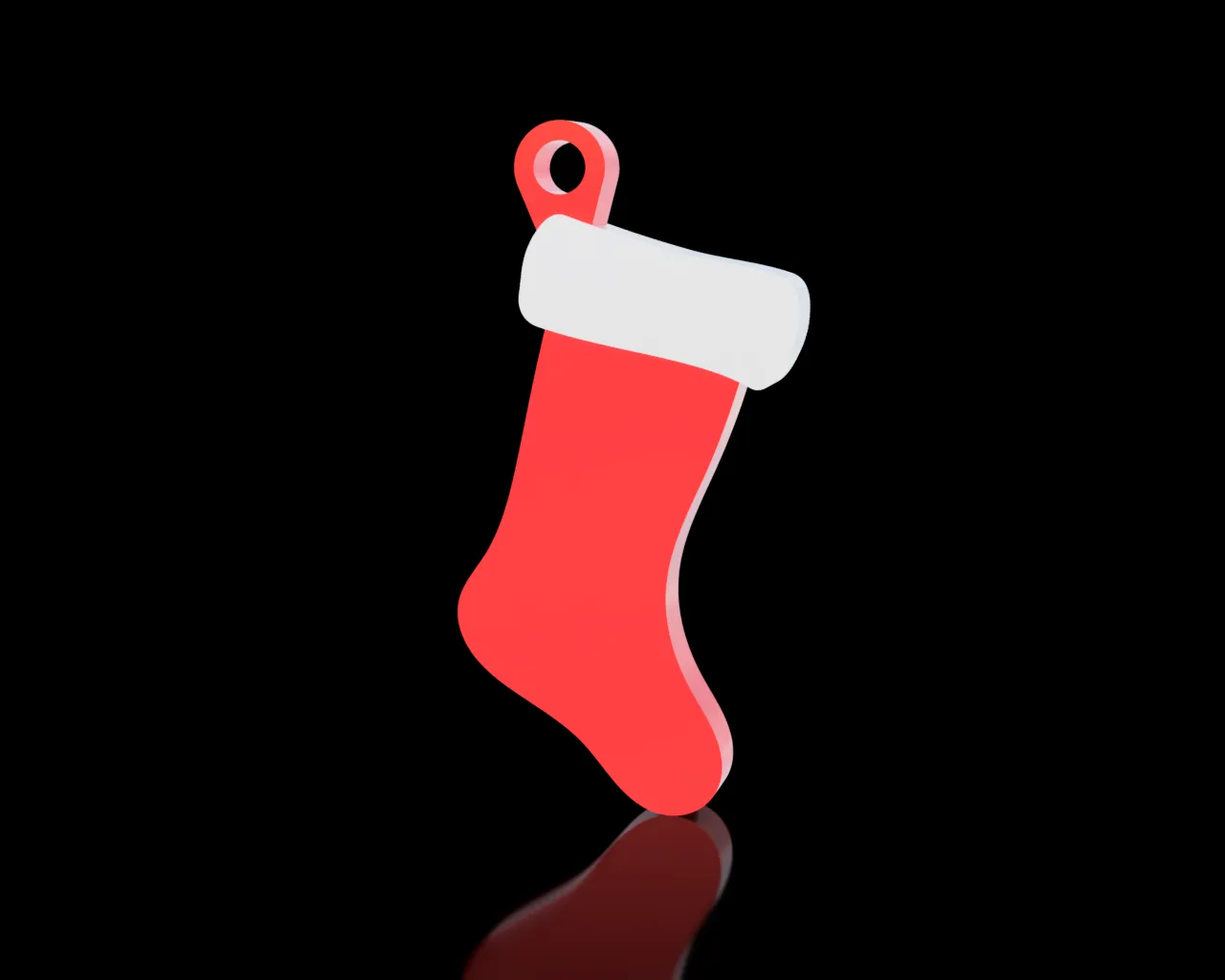 Christmas Stocking Earrings & Ornaments view 2