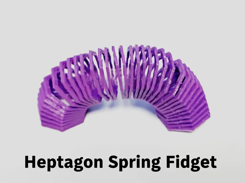 Heptagon Spring Fidget