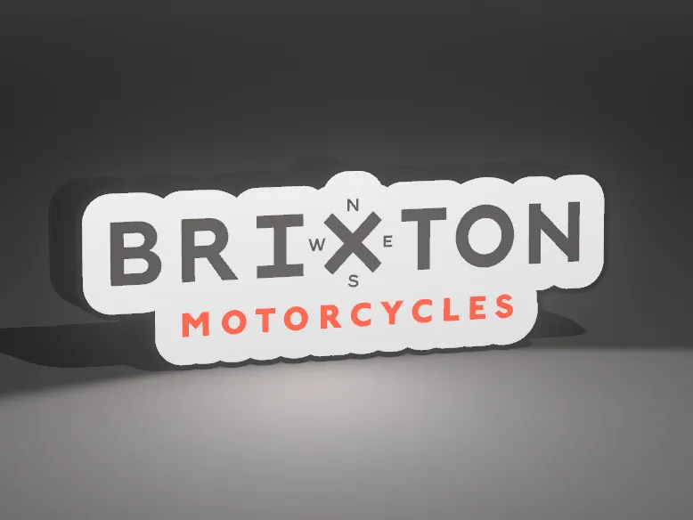 Brixton Logo Lamp