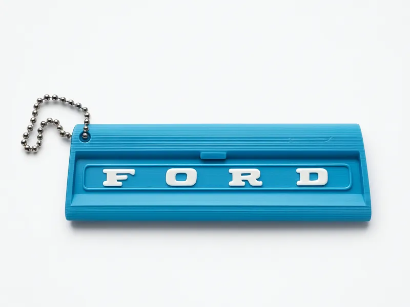 Ford Truck Tailgate Keychain - Vintage F-Series