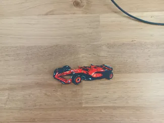 F1 ferrari keychain