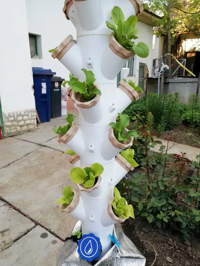 Modular Hydroponic Tower Garden