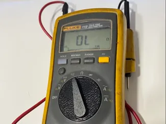 Fluke 112 Multimeter Knob