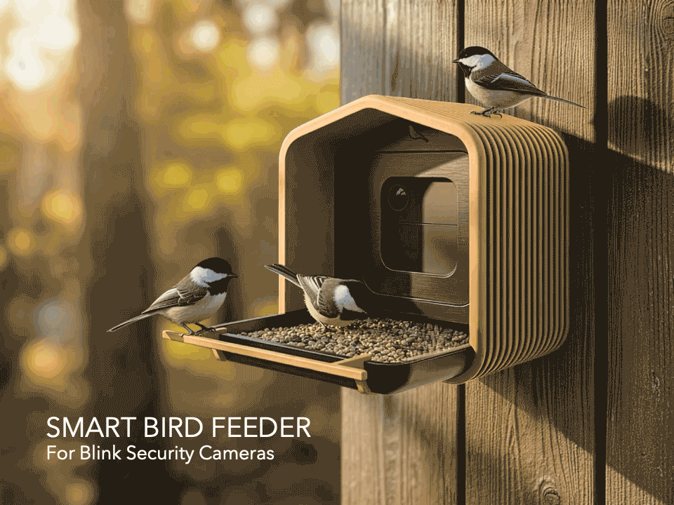 Smart Bird Feeder For Blink Security Cameras