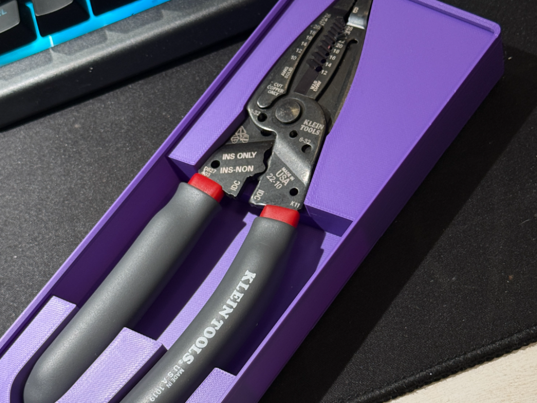Klein Wire Stripper Gridfinity bin - Model 1019