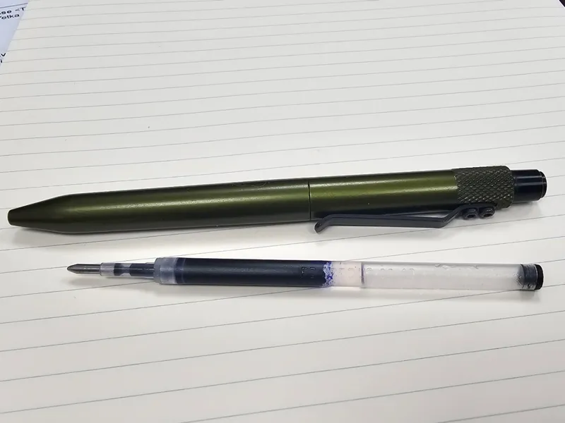 Sharpie ink refill conversion to G2 Pen