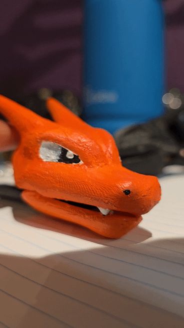 Charizard but it is a Bag-Clip (Not AMS)