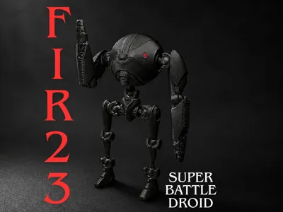 Articulated Super Battle Droid