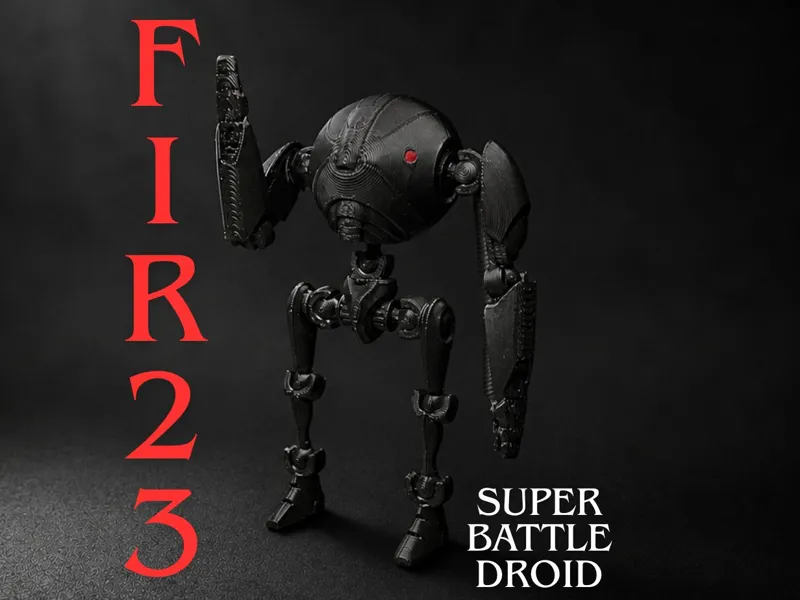 Articulated Super Battle Droid